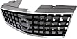 Grille, Chrome Shell with Painted Silver Black Insert, 4 Cyl., 2.0L Engine