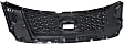 Upper Grille Assembly, Chrome Shell with Black Insert, CAPA Certified