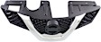 Grille, Painted Black, 4 Cyl., 2.5L Engine, CAPA Certified