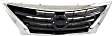 Grille, Chrome Shell with Painted Black Insert, 4 Cyl., 1.6L Engine