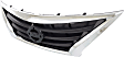 Grille, Chrome Shell with Painted Black Insert, 4 Cyl., 1.6L Engine
