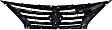 Grille, Chrome Shell with Painted Black Insert, 4 Cyl., 1.6L Engine