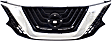 Grille, Chrome Shell with Painted Black Insert, 6 Cyl., 3.5L Engine