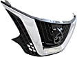 Grille, Chrome Shell with Painted Black Insert, 6 Cyl., 3.5L Engine, CAPA Certified