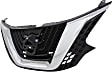 Grille, Chrome Shell with Painted Black Insert, 6 Cyl., 3.5L Engine, CAPA Certified