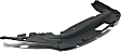 Radiator Support Cover - Plastic, Textured Black