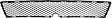 2011 Nissan Rogue S Krom - Lower Grille Insert, Black