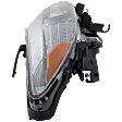 Passenger Side Halogen Headlight, With Bulb
