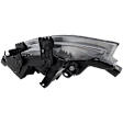 Passenger Side Halogen Headlight, With Bulb, CAPA Certified