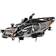 Driver Side Halogen Headlight, With Bulb, CAPA Certified