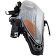 Driver Side Halogen Headlight, With Bulb, CAPA Certified