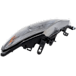 Driver Side Halogen Headlight, With Bulb, CAPA Certified