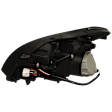 2004-2006 Nissan Maxima - Passenger Side Headlight, with Bulb, Halogen, Clear Lens, 6 Cyl., 3.5L Engine