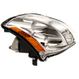 2004-2006 Nissan Maxima - Passenger Side Headlight, with Bulb, Halogen, Clear Lens, 6 Cyl., 3.5L Engine