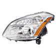 Driver Side Headlight, with Bulb, Halogen, Clear Lens, 6 Cyl., 3.5L Engine