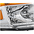 2008-2015 Nissan Armada - Passenger Side Headlight, with Bulb, Halogen, Clear Lens