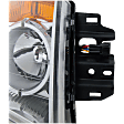 2008-2015 Nissan Armada - Passenger Side Headlight, with Bulb, Halogen, Clear Lens
