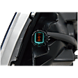 2008-2015 Nissan Armada - Passenger Side Headlight, with Bulb, Halogen, Clear Lens