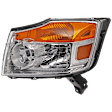 Driver Side Headlight, with Bulb, Halogen, Clear Lens