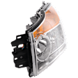 Driver Side Headlight, with Bulb, Halogen, Clear Lens