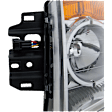 Driver Side Headlight, with Bulb, Halogen, Clear Lens