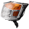 Driver Side Headlight, with Bulb, Halogen, Clear Lens