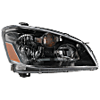 Passenger Side Headlight, without Bulb, HID/Xenon, Clear Lens