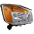 Passenger Side Headlight, with Bulb, Halogen, Clear Lens, 8 Cyl., 5.6L Engine, CAPA Certified