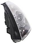 Driver Side HID/Xenon Headlight, Without bulb(s), OE Replacement
