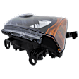 Passenger Side Headlight, with Bulb, Halogen, S/X Models