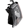 Driver Side Headlight, with Bulb, Halogen, S/X Models, CAPA Certified