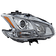 Passenger Side Headlight, with Bulb, HID/Xenon, with HID bulb and ballast, 6 Cyl., 3.5L Engine
