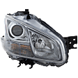 Passenger Side Headlight, with Bulb, HID/Xenon, with HID bulb and ballast, 6 Cyl., 3.5L Engine