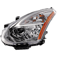Driver Side Headlight, with Bulb, Halogen, Clear Lens, 4 Cyl., 2.5L Engine