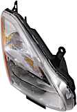 Passenger Side Headlight, with Bulb, Halogen, Krom/S/SL Model, 4 Cyl., 2.5L Engine, CAPA Certified