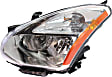 Driver Side Headlight, with Bulb, Halogen, Krom/S/SL Model, 4 Cyl., 2.5L Engine