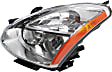 Driver Side Headlight, with Bulb, Halogen, Krom/S/SL Model, 4 Cyl., 2.5L Engine, CAPA Certified