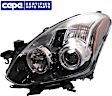Driver Side Headlight, with Bulb, Halogen, Clear Lens, CAPA Certified