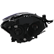 Driver Side Headlight, with Bulb, Halogen, Clear Lens, CAPA Certified