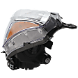 Driver Side Headlight, with Bulb, Halogen, Clear Lens, CAPA Certified