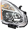 2008-2012 Nissan Rogue - Passenger Side Headlight, without Bulb, HID/Xenon, Clear Lens, 4 Cyl., 2.5L Engine