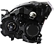 2008-2012 Nissan Rogue - Passenger Side Headlight, without Bulb, HID/Xenon, Clear Lens, 4 Cyl., 2.5L Engine