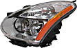 Driver Side Headlight, without Bulb, HID/Xenon, Clear Lens, 4 Cyl., 2.5L Engine