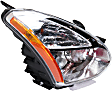 Passenger Side Headlight, with Bulb, HID/Xenon, with HID bulb and ballast