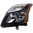 Driver Side Headlight, with Bulb, Halogen, SR/SE,R/SE,R Spec V Models, CAPA CERTIFIED