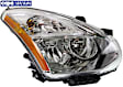 Passenger Side Headlight, with Bulb, Halogen, Clear Lens, 4 Cyl., 2.5L Engine, CAPA Certified