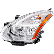Driver Side Headlight, with Bulb, Halogen, Clear Lens, 4 Cyl., 2.5L Engine