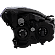 Driver Side Headlight, with Bulb, Halogen, Clear Lens, 4 Cyl., 2.5L Engine, CAPA Certified
