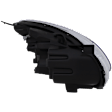 Driver Side Headlight, with Bulb, Halogen, Clear Lens, 4 Cyl., 2.5L Engine, CAPA Certified