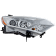 Passenger Side Halogen Headlight, With bulb(s), OE Replacement, CAPA Certified